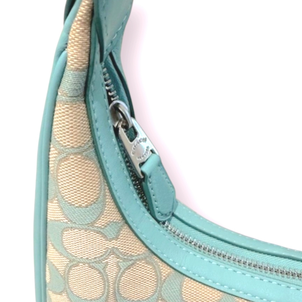 Coach Carmen Shoulder Bag In Signature Jacquard - Picture 7 of 10